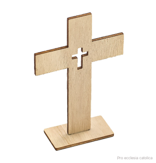 Kříž dřevěný na postavení