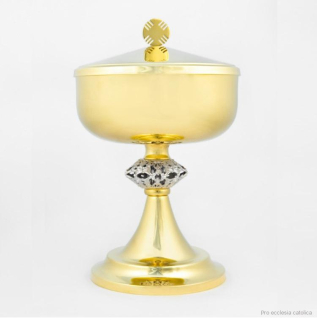 Ciborium zlato-stříbrné velké (dostupnost na dotaz)