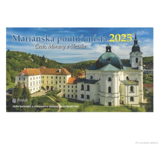 Stolní kalendář - Mariánská poutní místa 2025