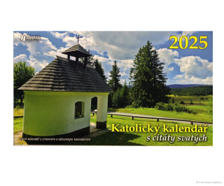 Stolní kalendář - Citáty svatých 2025