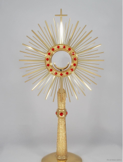 Monstrance velká zdobená (66 cm)